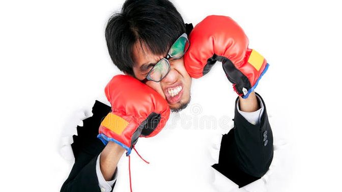 When you get into a fight with yourself, who wins?