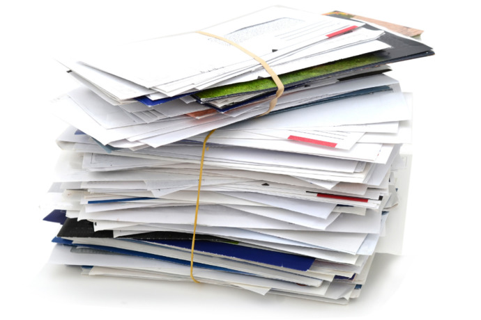 What do you do when you receive junk mail?