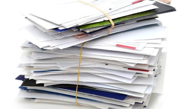 What do you do when you receive junk mail?