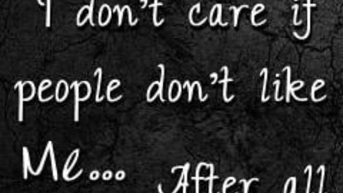 How much do you care if other people like you?
