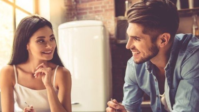 What is a slightly flirty way to compliment a guy's appearance?