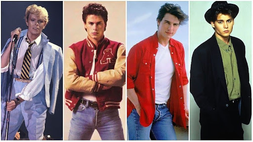 Guys, if you lived in the 80's, did you dress like the men in the pics below?