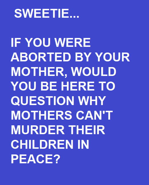 Why do people say abortion is murder?