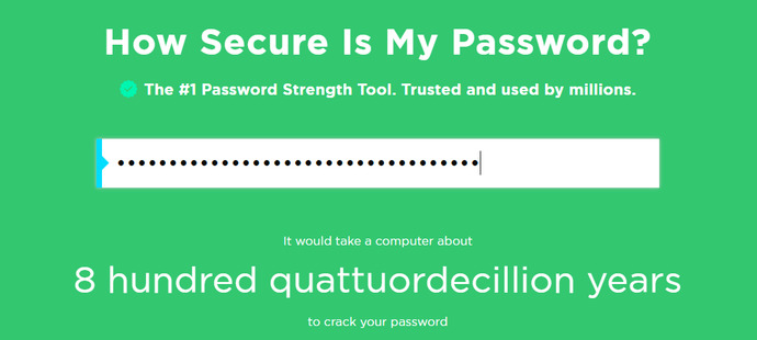 How secure are you online and how complex are your passwords?
