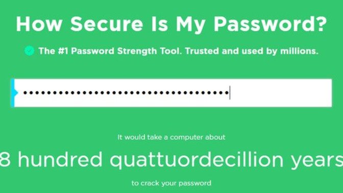 How secure are you online and how complex are your passwords?