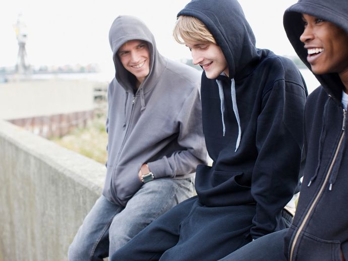 Do you think its rude to wear casual sweatpants and a hoodie to a party? How about a tracksuit?