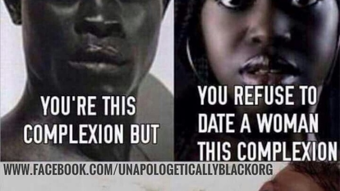 Why is it that whenever self hating black men are asked why they date white girls they always have to bring black girls into it?