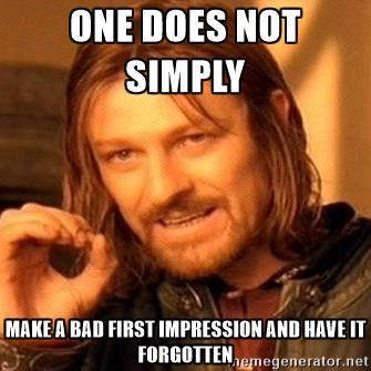What general impression do you feel like you give people when they first interact with you?