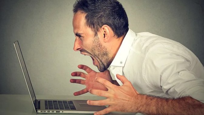 When is someone trying way too hard to win an argument or to dominate someone else in a conversation?