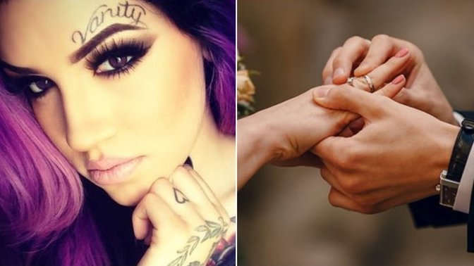 Would you rather: get a face tattoo or get married tomorrow?