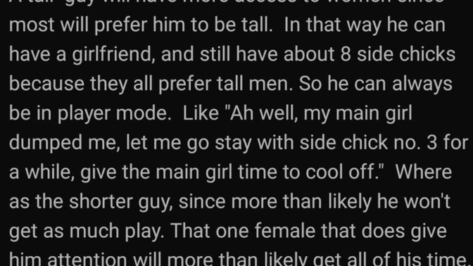 Do you think that short guys are more loyal to their GFs?