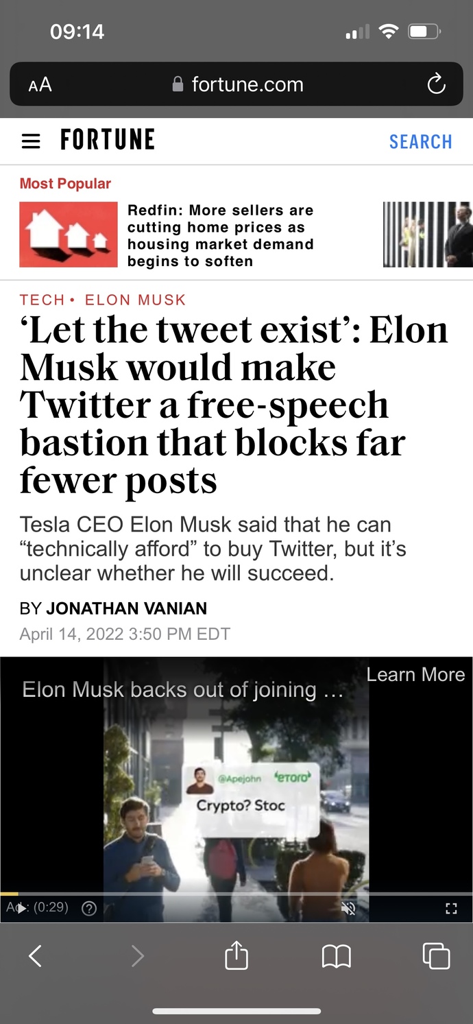The left worried about Elon Musk buying Twitter? Why? Your thoughts on all of this?