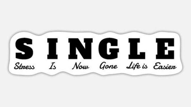 What's easy being in a relationship or staying single?