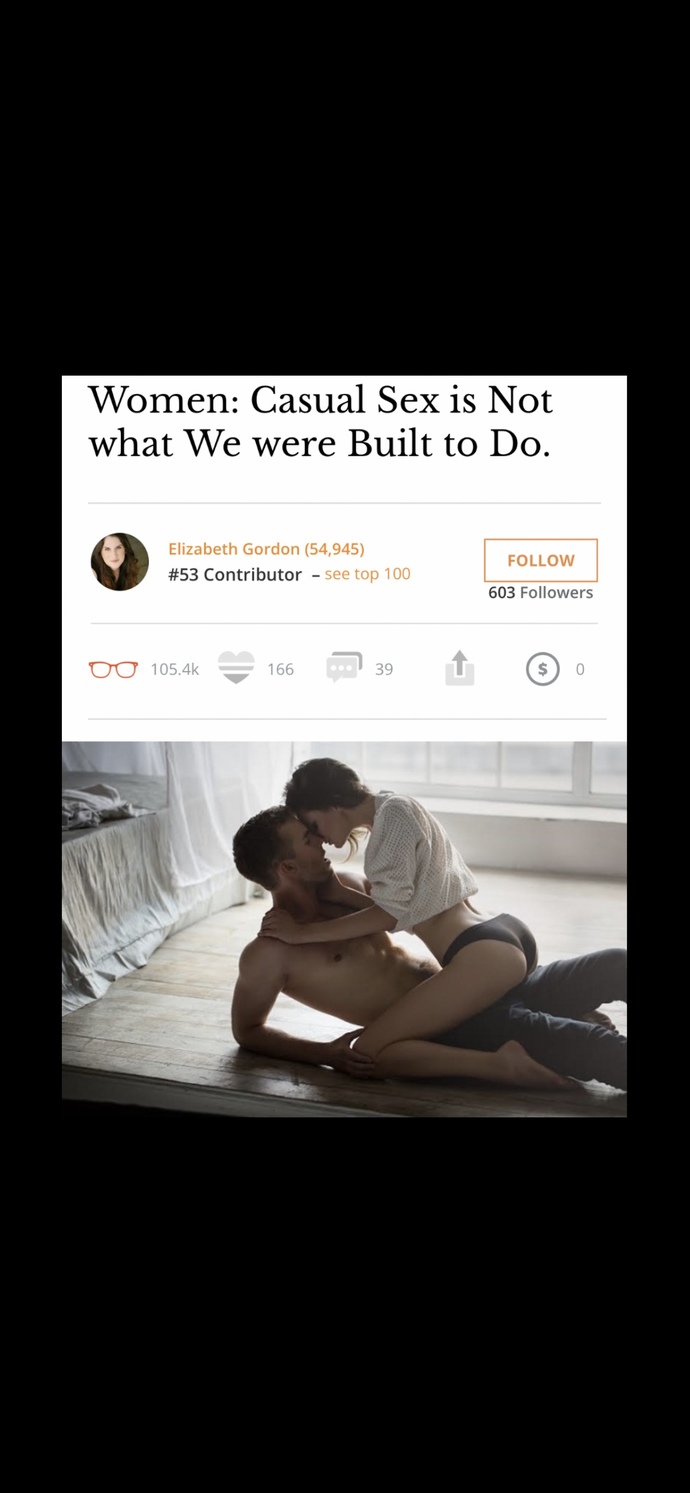Generally speaking, women do not like, prefer, or want casual sex yet why do many try to convince themselves they do?