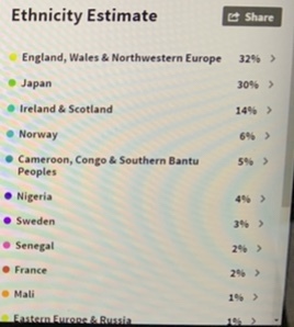 What ur ancestry DNA race?