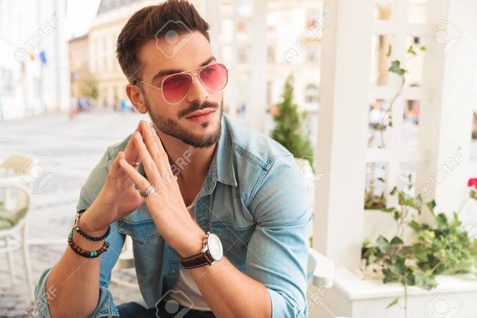 Do you like red/coloured sunglasses like these on guys?
