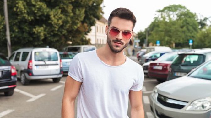 Do you like red/coloured sunglasses like these on guys?
