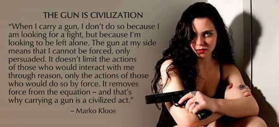 Girls who are confident around guns are hot. Confidence is hot.