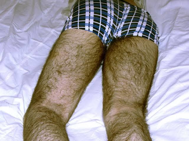 When a very hairy guy chooses to remove his torso hair?