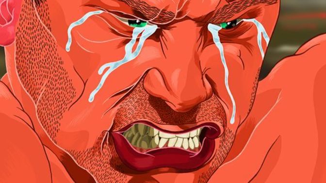 Is there any way to stop yourself from crying when you're very angry?