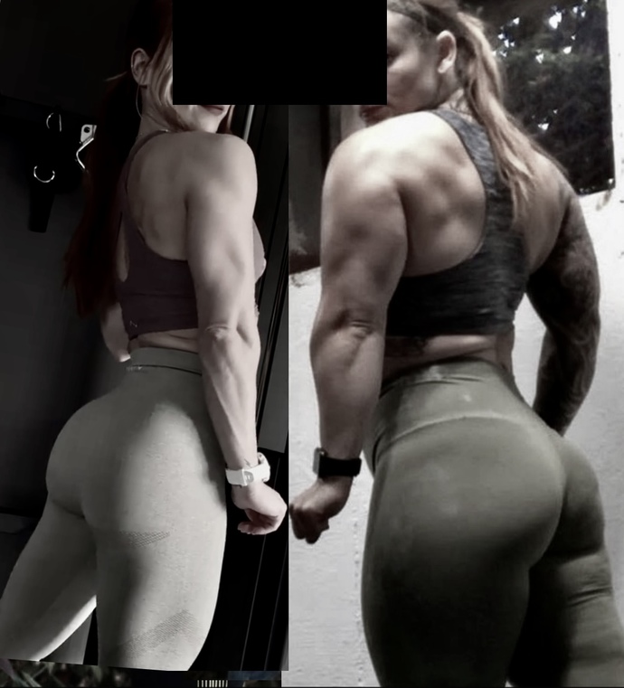 Which fitness girl has better ass and thighs? Would you date a woman as physically strong as these?
