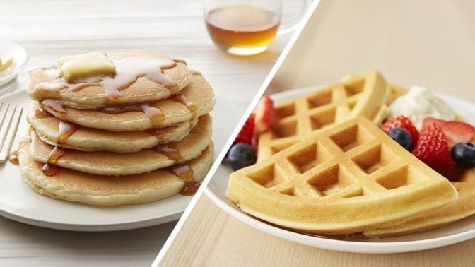 What do you prefer. Pancakes or waffles?
