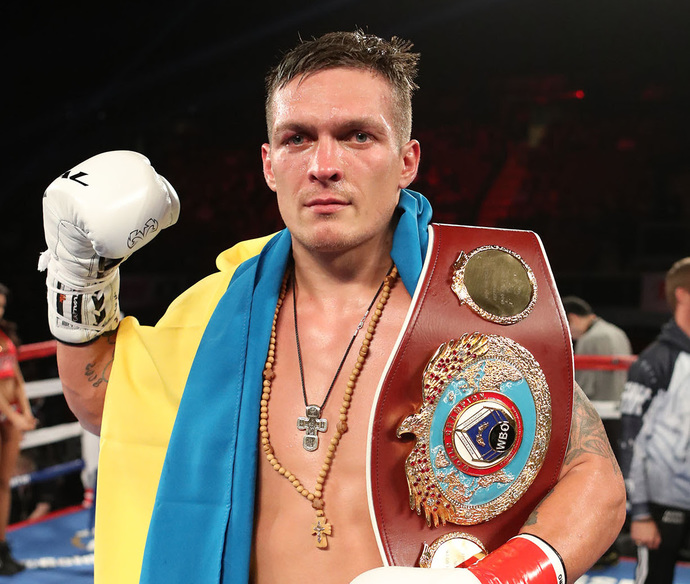 Boxer Oleksandr Usyk is crimean and is pro ukranian