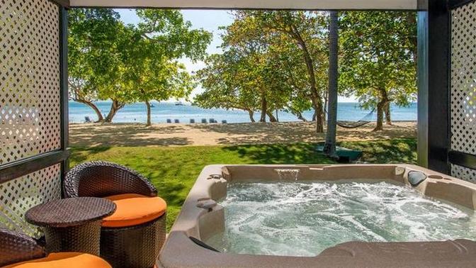 Girls, if you could do anything u wanted @ an all inclusive, all expensive paid trip in Jamaica with w/ him - what would you want to do?