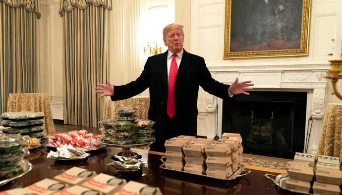 When world leaders, billionaires, and other VIPs order fast food, what do you think they are really eating?