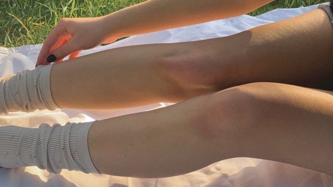 Why have women been given beautiful legs than men?