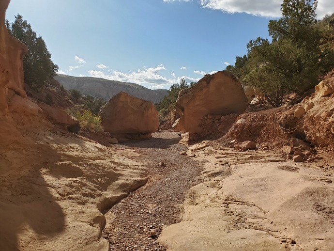Looking back to where I parked