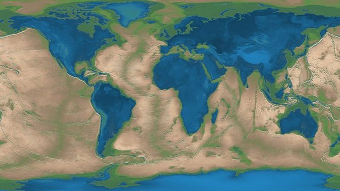 Is there an actually good inverted World map?