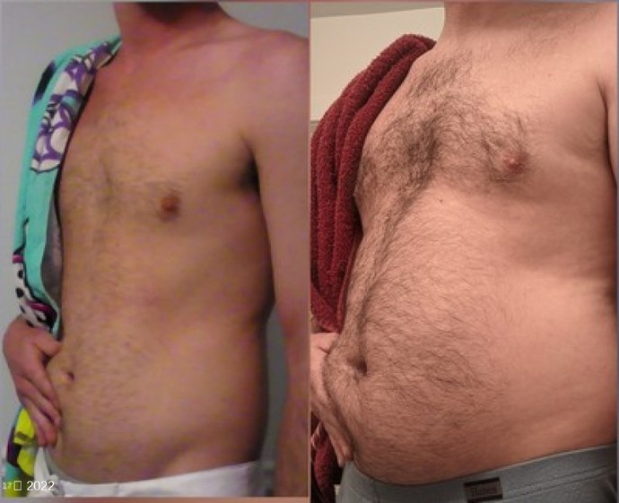 Do I look better now with some more weight?