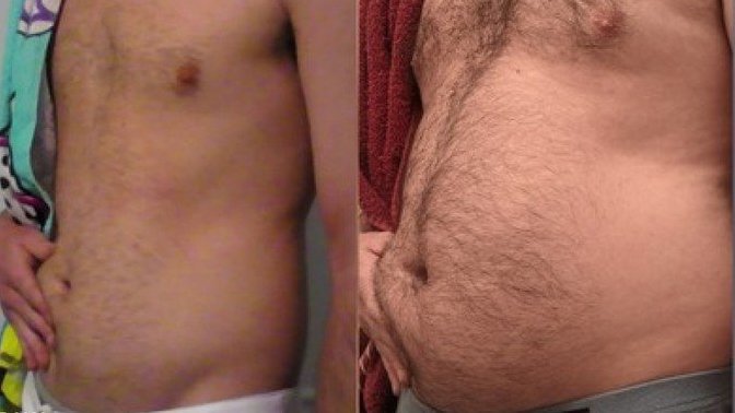 Do I look better now with some more weight?