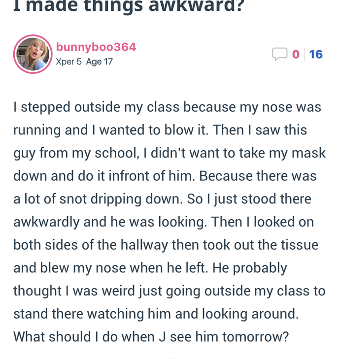 this was the post