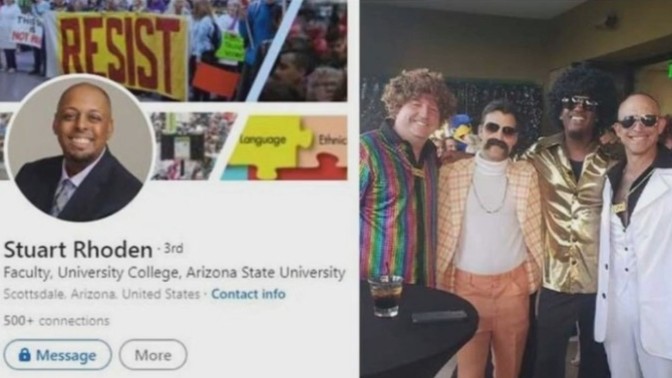 Is there a problem in some left-wing communities where they begin accidentally accusing black people of black face? Have things perhaps gone too far?