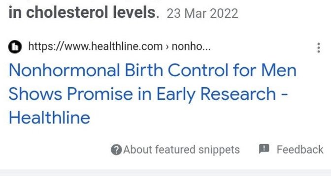 Why is the first idea for the male birth control pill discontinued due to side effects when those are the exact same side effects in the female pill?