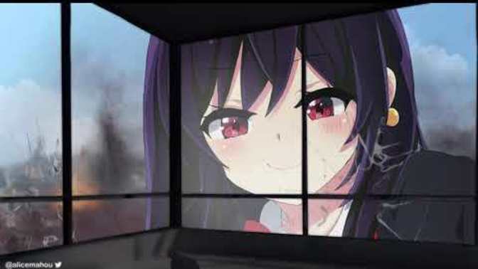 What would you do if your city was invaded by a giant cute anime girl?