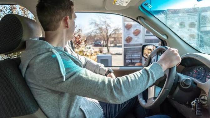 Can you order drive-through fast food without saying "ah" at any time?