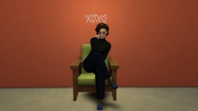 Do you like my gay, androgynous sim I made?