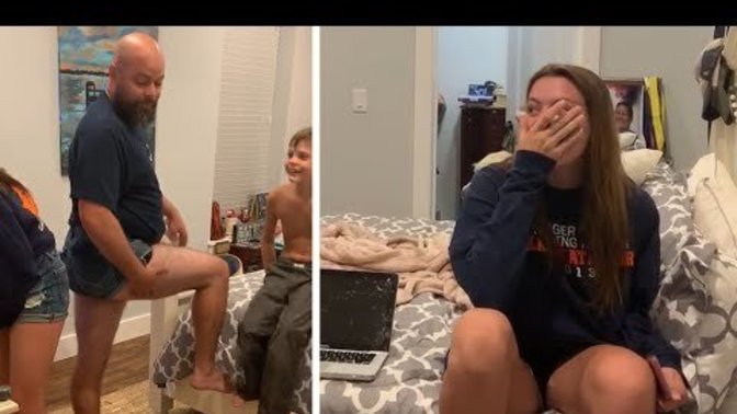 Is it a dad’s responsibility to constantly embarrass his teenager daughters?