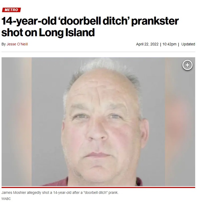 Have you ever played Ding Dong Ditch?