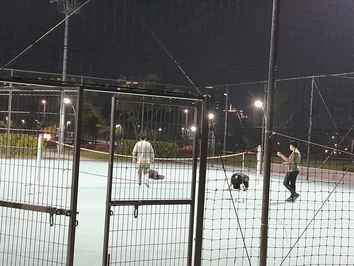 Community Tennis Court