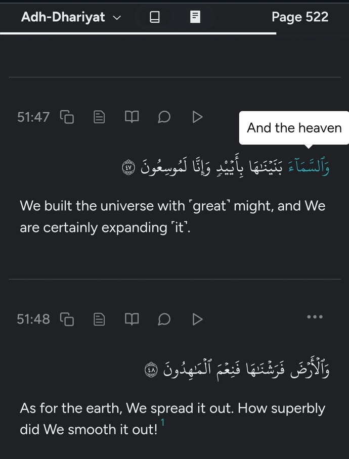 If Allah wanted a flat smooth land then allah failed.