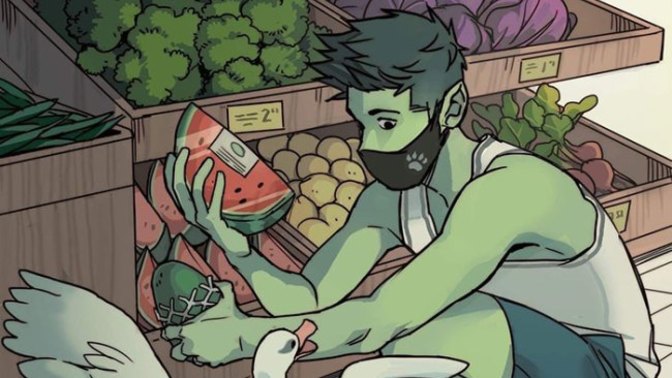 Does anyone get annoyed or cringe when they see fictional characters, fantasy characters or superheroes wearing COVID masks?