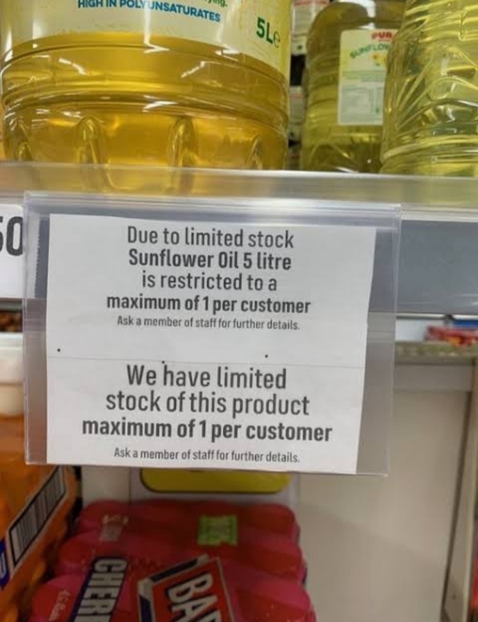 How would you cook your meals if the oil crisis escalated and oil became unavailable in the market?