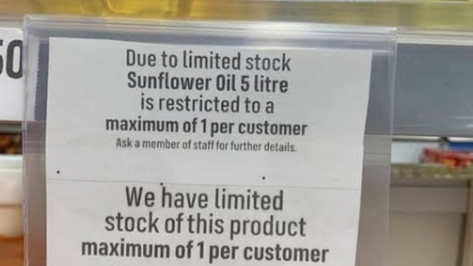 How would you cook your meals if the oil crisis escalated and oil became unavailable in the market?
