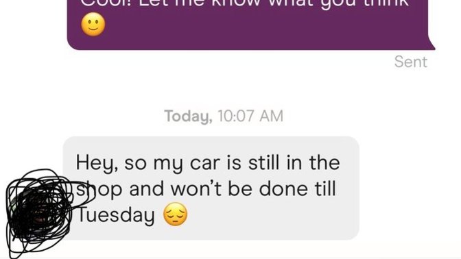 Do you think this guy is making an excuse to back out on me? How would you handle this?