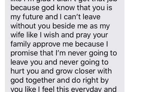 Does it sound like this guy means it or his just trying to play games with me?