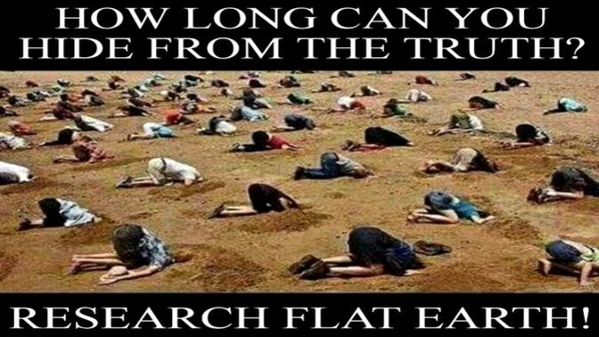 Would you research FLAT EARTH?